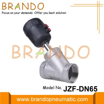 2 1/2'' Threaded Air Operated Angle Seat Valve