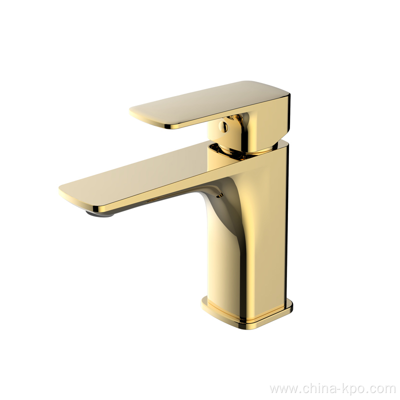 Single Handle Brass Bathroom Faucet Basin Mixer Tap