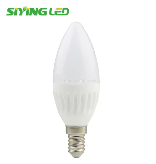 Professional Indoor LED Candle Lamp with C37 E27 Base