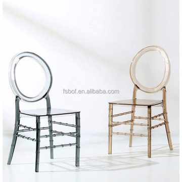 Wholesale Stackable Transparent Acrylic Chairs for Weddings and Hotel Banquets