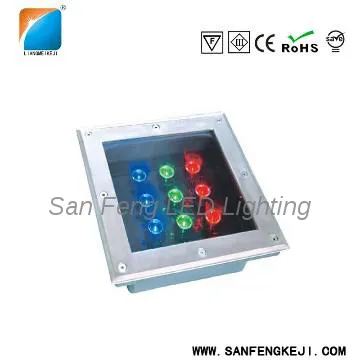 Less Pollution Energy Saving IP68 9w  LED Underground Light