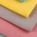 Tecido escovado com nervuras premium para uso suave