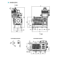 Positive drive gearless traction machine