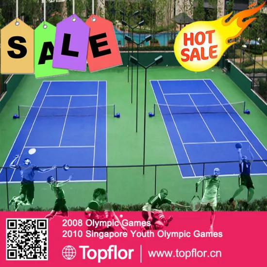 Whole Sale Tennis court Sports gym Flooring