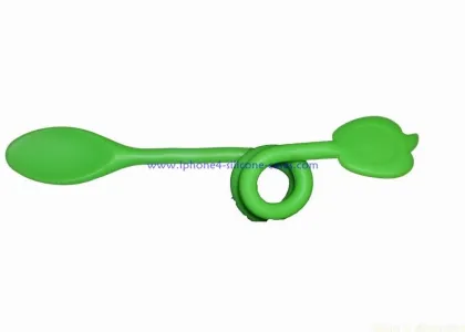 Bendable Coffee Spoon / Flexible Stirring Rod For Silicone Kitchen Utensils