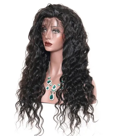 Wholesale Lace Front Human Hair Wigs For Black Women Brazilian Deep Wave Wig Pre Plucked With Baby Hair Natural Hairline Remy