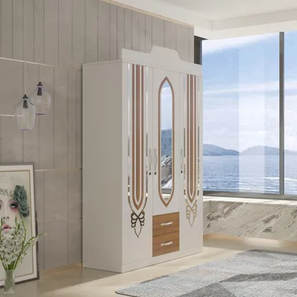 Wholesale Prices for 3 Door Kids Wardrobe, Plastic Cabinet, 500mm Depth, Storage Wardrobe, Armoire, Basics Wardrobe Wood