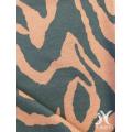 Tiger Stripe Pattern Jacquard Knit Fabric