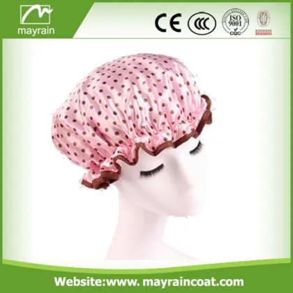 Satin Shower Caps Sleeping Hair Caps