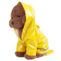 Impermeable del perro con capucha