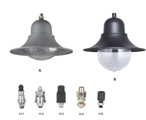 40W Luzes de jardim LED para festas de jardim