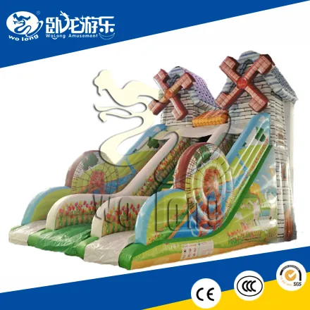 china hot inflatable bouncy slide for kids