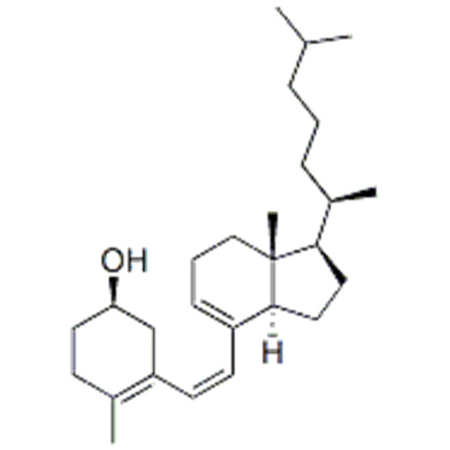 3-Cyclohexen-1-ol, 3 - [(1Z) -2 - [(1R, 3aR, 7aR) -1 - [(1R) -1,5-dimethylhexyl] -2,3,3a, 6,7, 7a-Hexahydro-7a-methyl-1H-inden-4-yl] ethenyl] -4-methyl- (57252003,1S) - CAS 1173-13-3