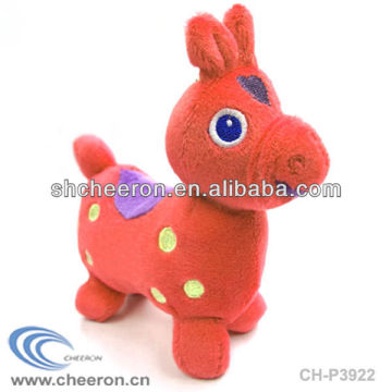 Plush hobby horse