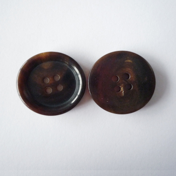 Natural horn toggle buttons for shirts with high quality