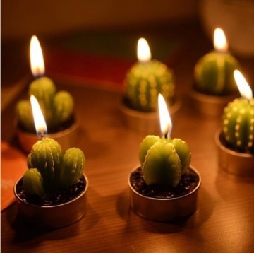 cactus candle decoration candle wedding decoration candle