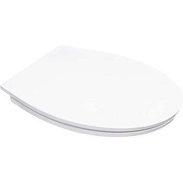 FanMitrk White Toilet Seat Soft Fermed with Rapid Release