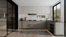Stainless Steel Kitchen Cabinets for Modern Homes