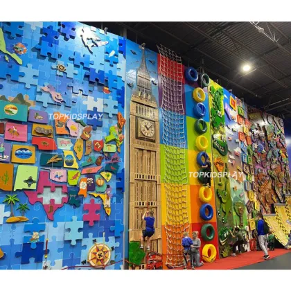 Kids Interactive Climbing Walls - Indoor Playground Manufacturer for Fun Climbing Walls