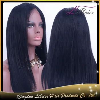 facotry price human hair wig qingdao hot selling brazilian hair full lace wig with baby hair