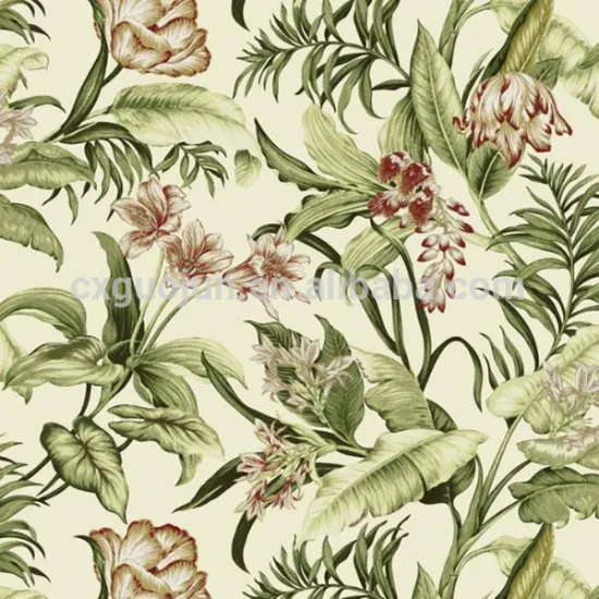 2014 fashionable polyester transfer printing fabric