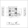 4 Pieces Li-ion 18650 Battery Holder Box Case with wire