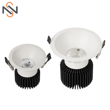 Indoor Home Office LED COB Round Downlight Ceiling Spotlight