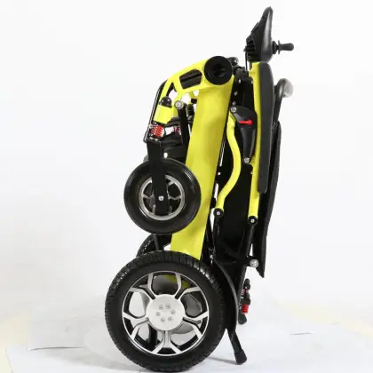 Disabled Lightweight Foldable Electric Power Wheelchair