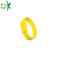 Hot Selling USB Logo Olika storlekar Silikonarmband