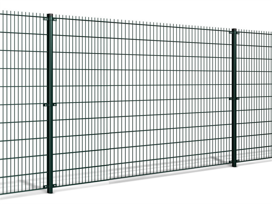 Galvanis Welded Iron V Wire Mesh Metal Fence