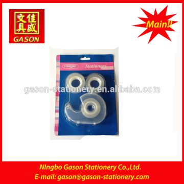 transparent tape dispenser set