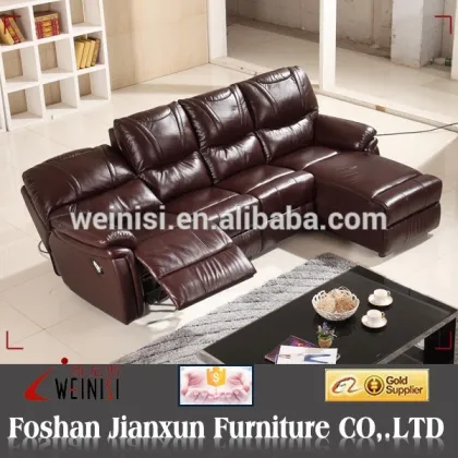 GC858 recliner kuka leather sofa