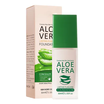 Aloe Liquid Foundation with Immaculate Lasting Finish and Easy Removal