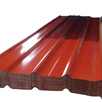 China Factory Supply Corrugated Roofing Sheet Metal PPGI Color Coated Roof