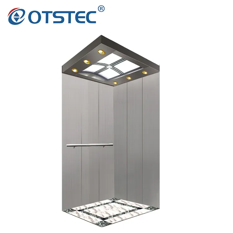 Gearless Hairline Stainless Steel Passenger Elevator Lift