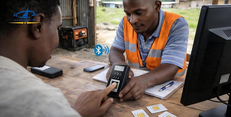 Wireless connectivity for portable use, HFSecurity Bluetooth fingerprint reader enables mobile attendance and registration