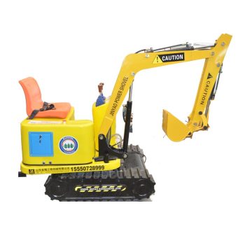 Kids amusement small digger kids excavator for sale