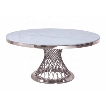 Round Dining Table Set with Lazy Susan and 4 Chairs for Dining Room Furniture