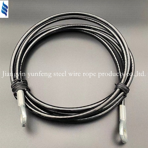 Nylon Coated Galvanized Steel Rope Fitness cable with NYLON Jacket 4.0MM Supplier