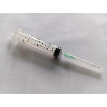 10ml Disposable Plastic Syringe for Single Use