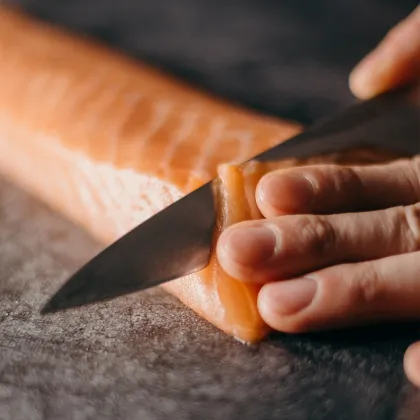 Professional 440C Japanese Kitchen Knives Set for Sashimi and Sushi