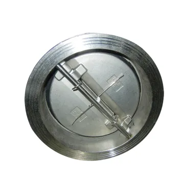 DN200 stainless steel dual plate wafer check valve dimensions China
