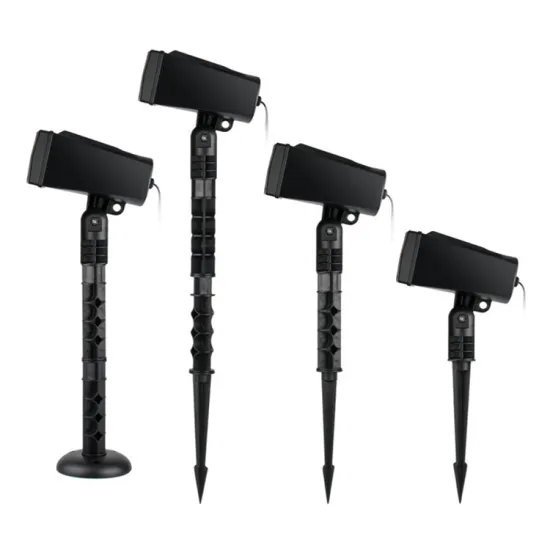 Christmas White Laser Light Projector with 7 Colors for Holiday Decoration