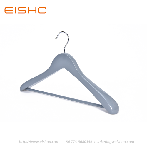 EISHO gran traje de madera gris perchero