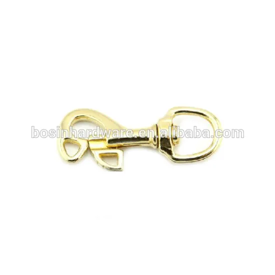 Fashion High Quality Metal Brass Quick Snap Hook
