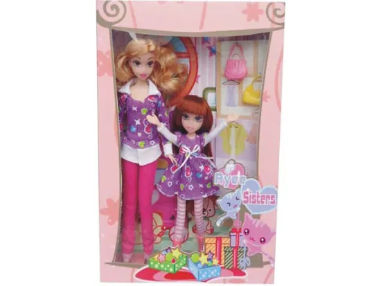 11.5"&9" DOLL SET