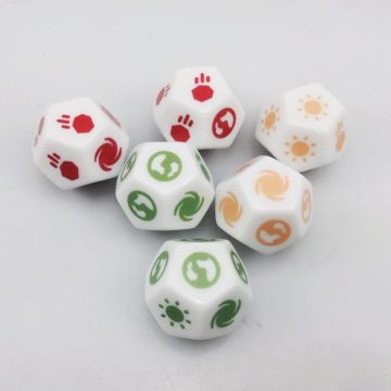 22MM custom polyhedral dice