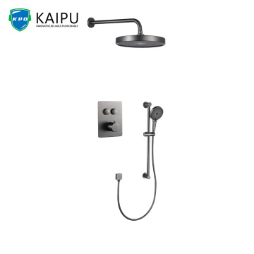 Full Set Bathroom Concealed Brass Shower Faucet