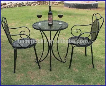 Garden Furniture Table and Chair Bistro Set outdoor coffee table