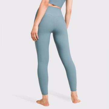 High Waist Ribbed Workout Leggings